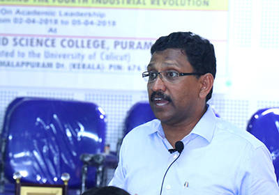 Dr. K.A. Zakkariya, Director KAUSHAL Kendra, Cochin University of Science and Technology